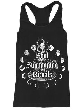 NWT Blackcraft Coffee Racerback “Soul Summoning Rituals"  Tank Exclusive Large